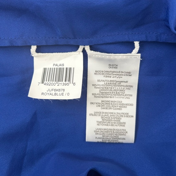 EUC BCBG Maxaria Palais One Shoulder Mini Dress Size 0 - Picture 5 of 8